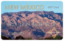 SNAP program card